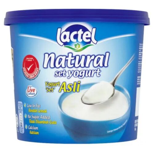 🥣 Lactel Natural Set Yogurt | Yogurt Asli Lactel