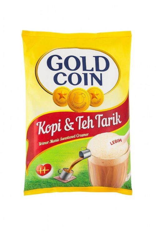 ☕ Gold Coin Kopi & Teh Tarik Sweetened Creamer (Packet) | Krimer Manis Gold Coin Kopi & Teh Tarik (Pek)