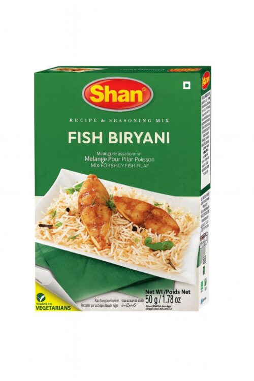 🐟 Shan Fish Biryani 50g | Serbuk Perencah Ikan Briyani Shan 50g