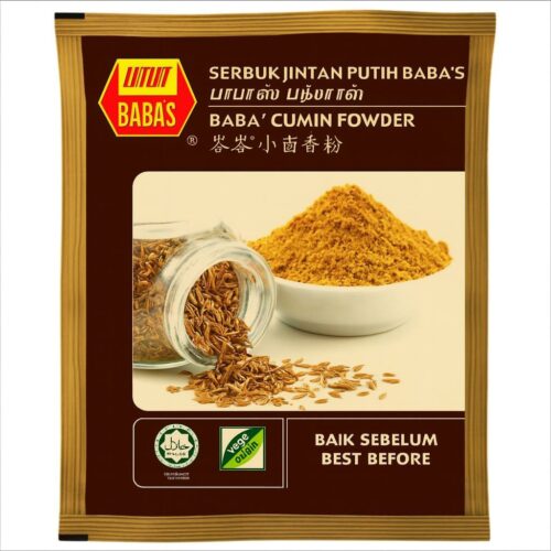 🟤 Baba’s Cumin Powder | Serbuk Jintan Putih Baba’s